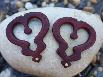 This soulful fully bold earring is entitled 'Samirah'