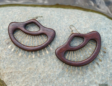 Manipura - Handcrafted designer native-style earrings. USA made California.